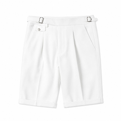 Valdore Elegante Bermuda-Shorts mit Falten