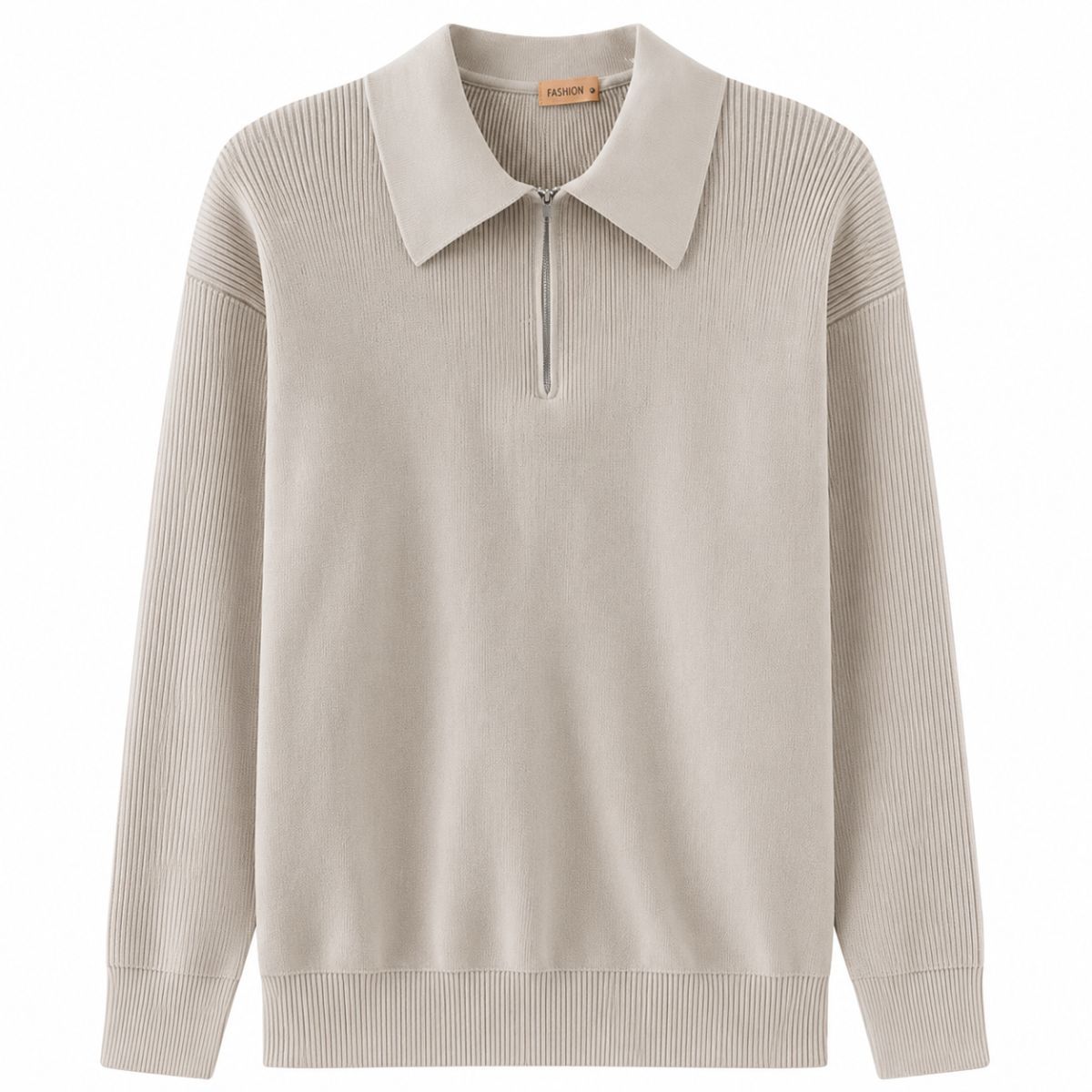 Braemar Kaschmir-Half-Zip-Polo-Pullover