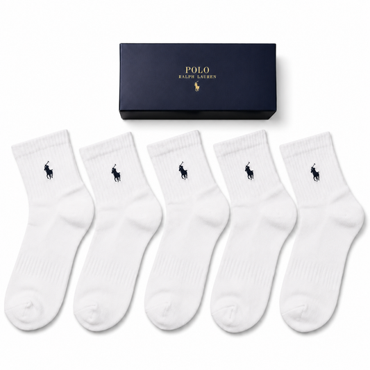 5er-Pack RL Baumwollsocken-Box
